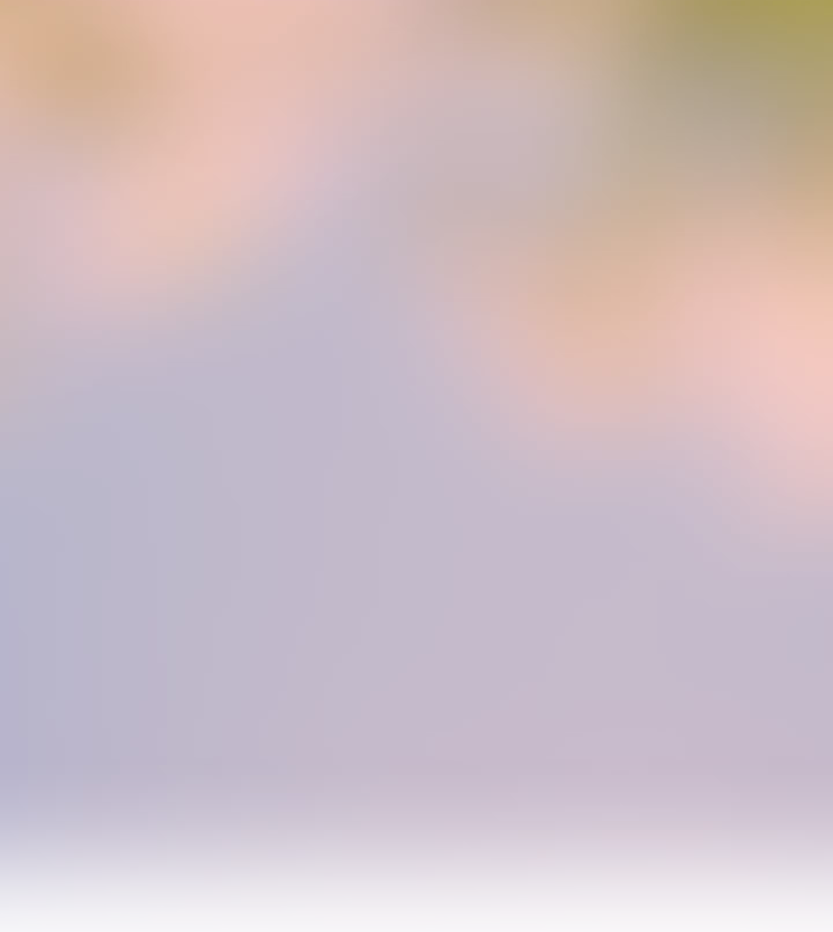 Gradient background transitioning from light pink to beige