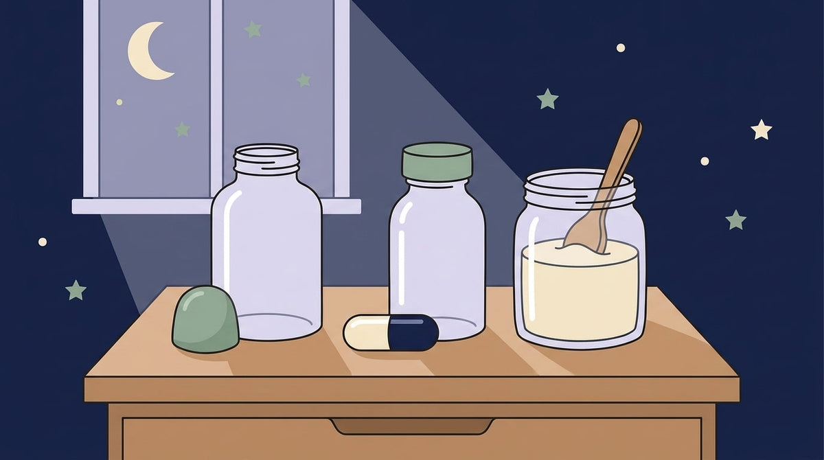 Sleep Gummies vs Capsules vs Powders: Which Sleep Aid Format Is Best?